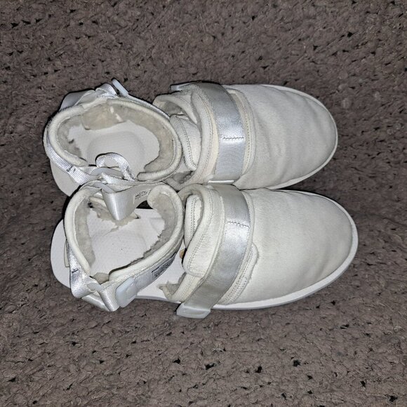 SUICOKE OG-061 White Shearling Sabot Sandals-Sz 42/9 Men-Excellent main image 9